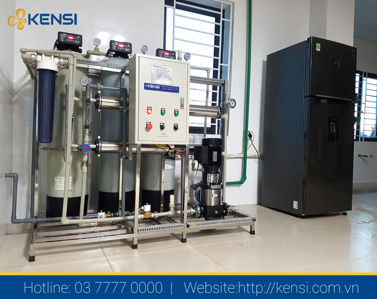 Tekcom lắp đặt hệ thống máy lọc nước công nghiệp cho trường học