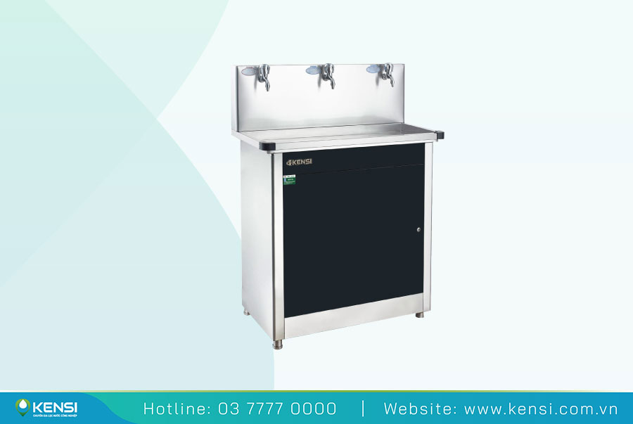 Máy lọc nước công nghiệp 3 vòi có chức năng tạo nước ấm