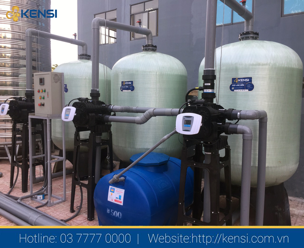 Tekcom cung cấp, lắp đặt thiết bị xử lý nước nguồn cho tòa nhà
