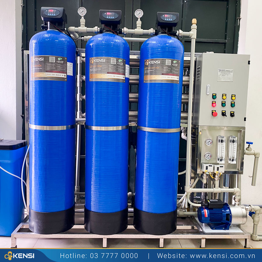Hệ thống lọc nước công nghiệp RO cung cấp nguồn nước sạch, an toàn