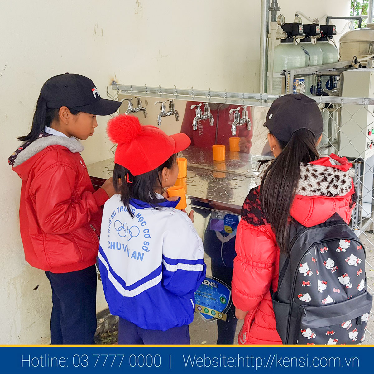Lắp đặt máy lọc nước cho trường học