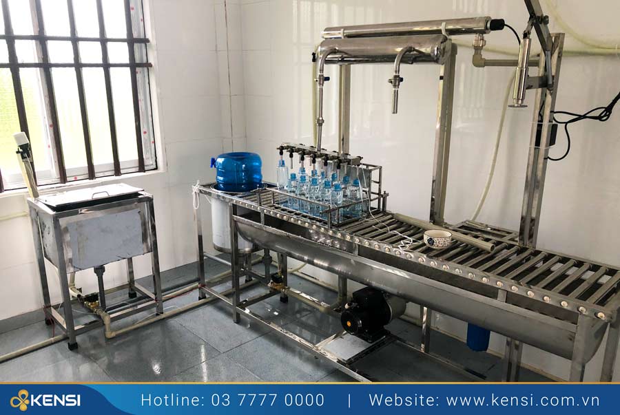 Tekcom cung cấp, lắp đặt thiết bị lọc nước đóng chai chất lượng, giá tốt