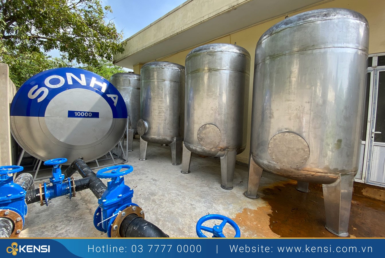 Hệ thống lọc nước công suất lớn cho sinh hoạt