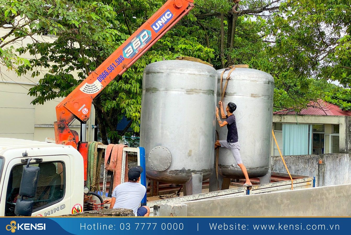 Thi công lắp đặt hệ thống lọc nước tại Aeon Mall Long Biên