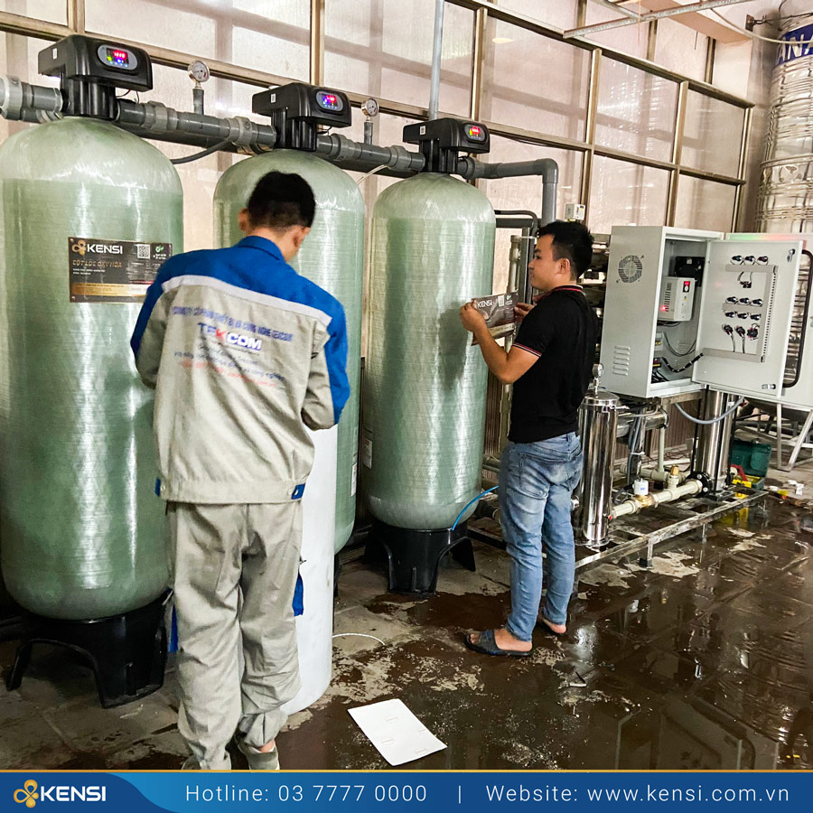 Tekcom lắp đặt hệ thống máy lọc nước công nghiệp phục vụ nhu cầu sử dụng nước sạch của mọi lĩnh vực