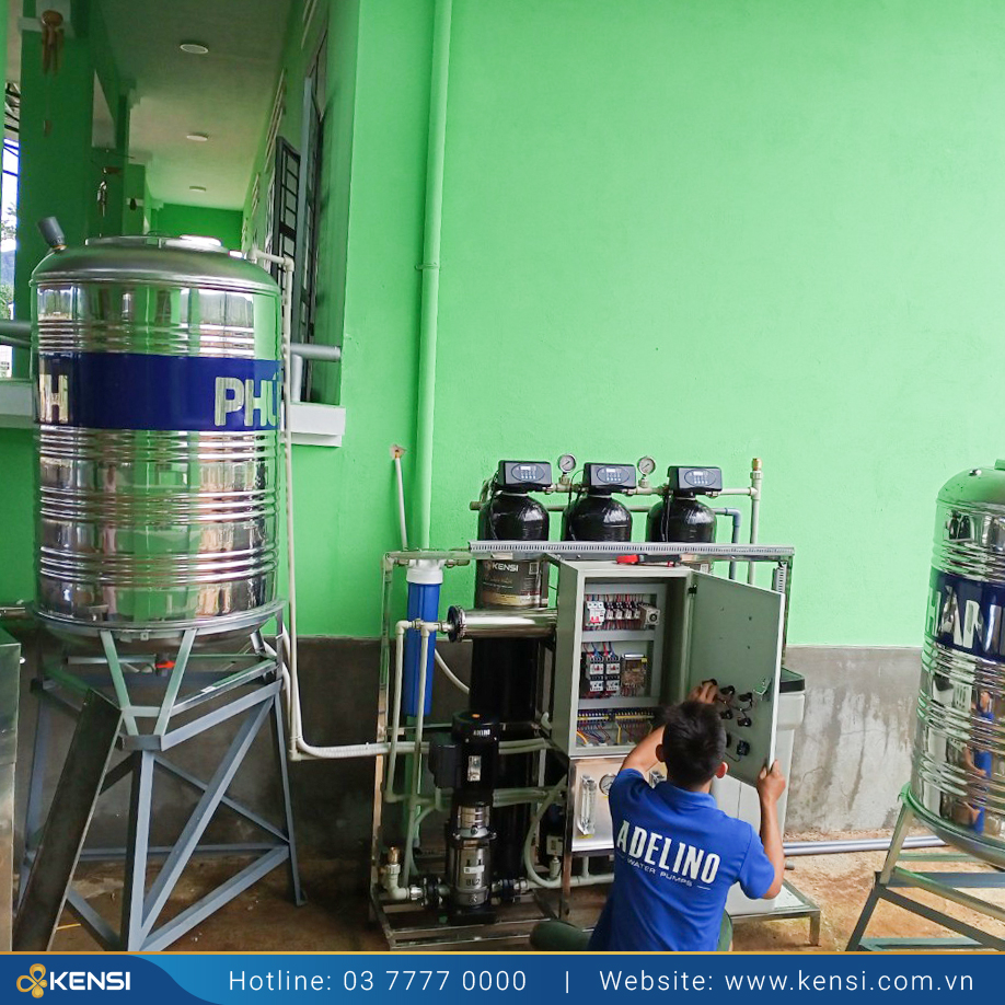 Lắp đặt máy lọc nước công nghiệp với công suất phù hợp