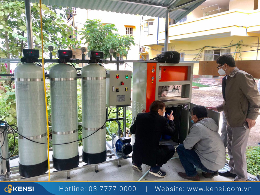 Hệ thống lọc nước RO công nghiệp cho trường học