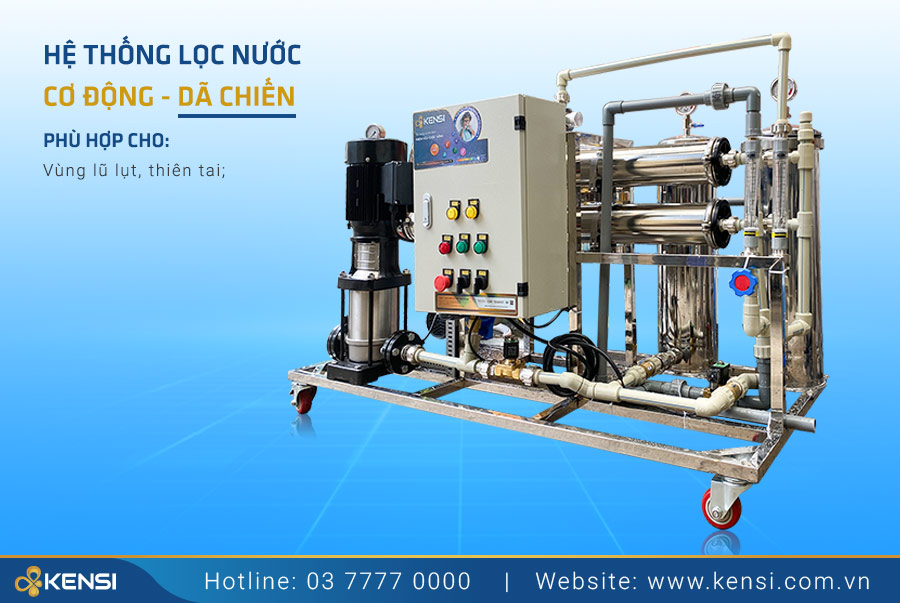 Hệ thống lọc nước cơ động Kensi