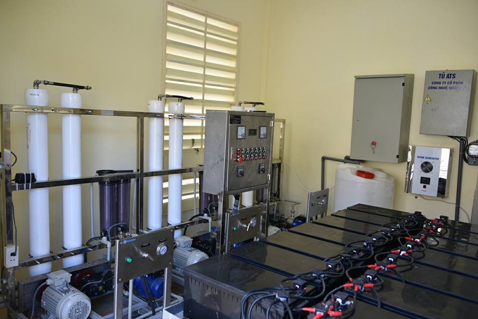 Hệ thống xử lý nước nhiễm mặn