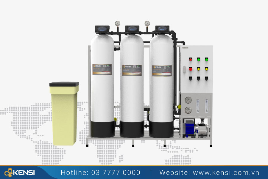 Hệ thống xử lý lọc nước RO công nghiệp CSM 500 L/h