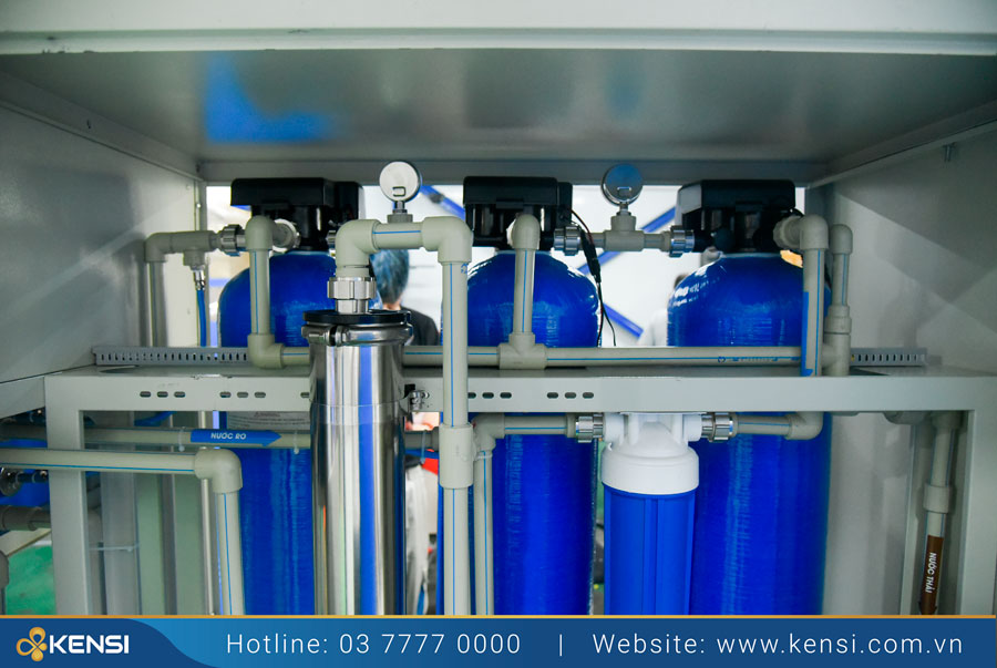 Hệ thống lọc nước RO cung cấp lượng nước lớn