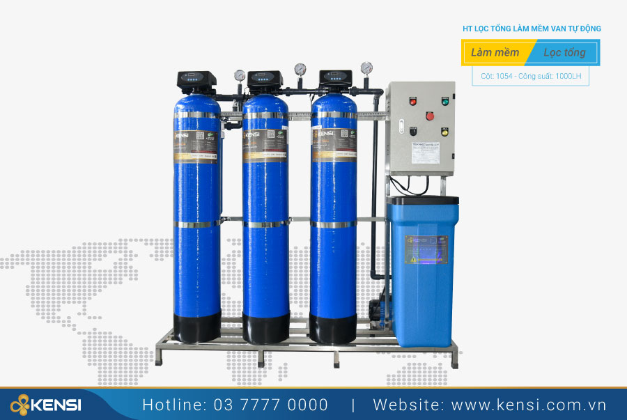 Tekcom lắp đặt hệ thống lọc tổng xử lý nước sinh hoạt chất lượng, giá tốt