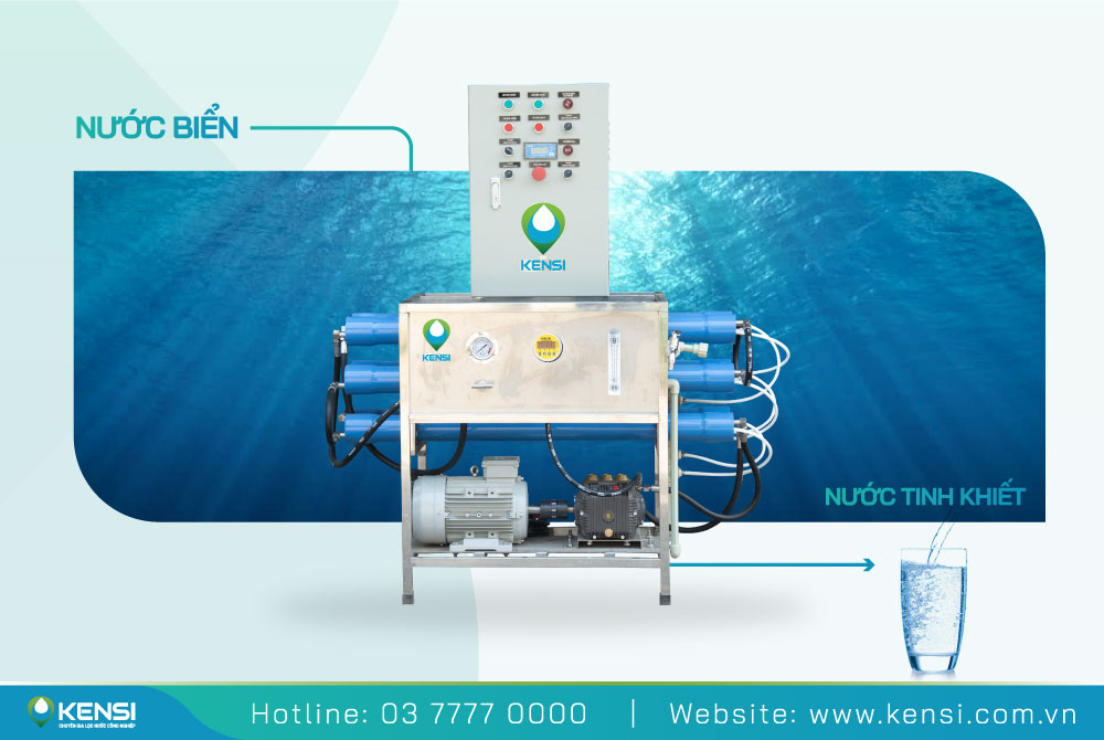 Quá trình lắp đặt và vận hành hệ thống lọc nước biển