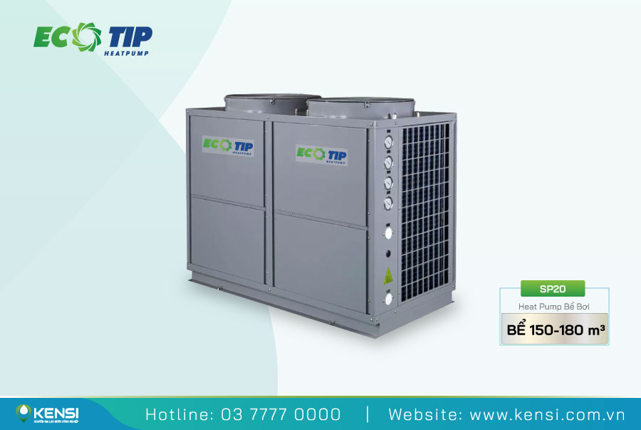 Tekcom cung cấp hệ thống bơm nhiệt heat pump chính hãng