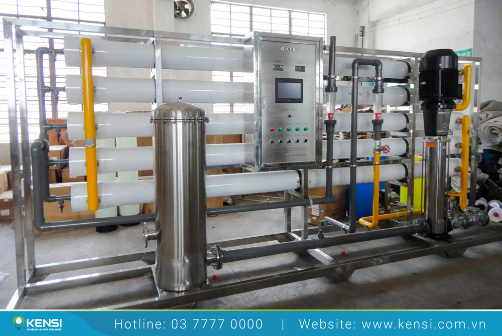 Hệ thống lọc nước RO công suất lớn phục vụ cho sản xuất