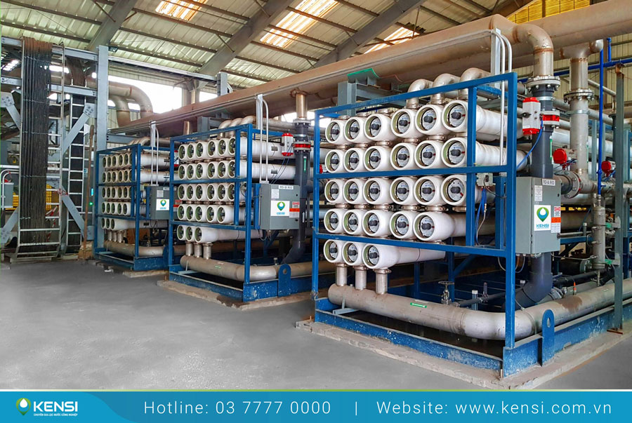 Hệ thống lọc RO công nghiệp cho nhà máy sản xuất nước tinh khiết