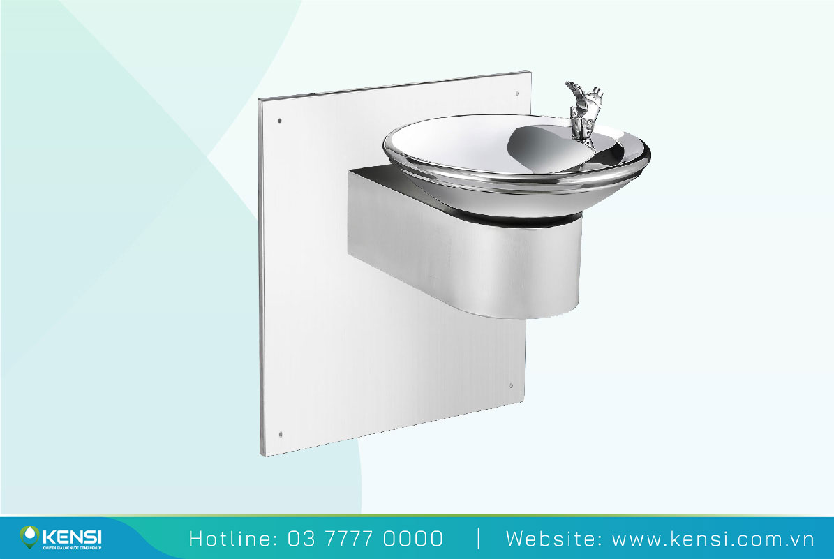 Đảo lấy nước uống công cộng gắn tường