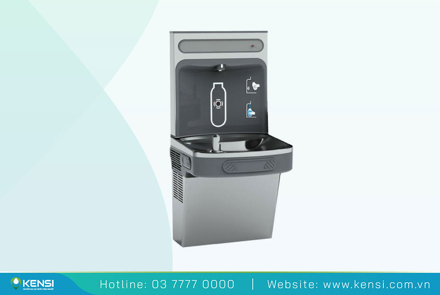 Đảo lấy nước uống công cộng có chức năng làm lạnh nước