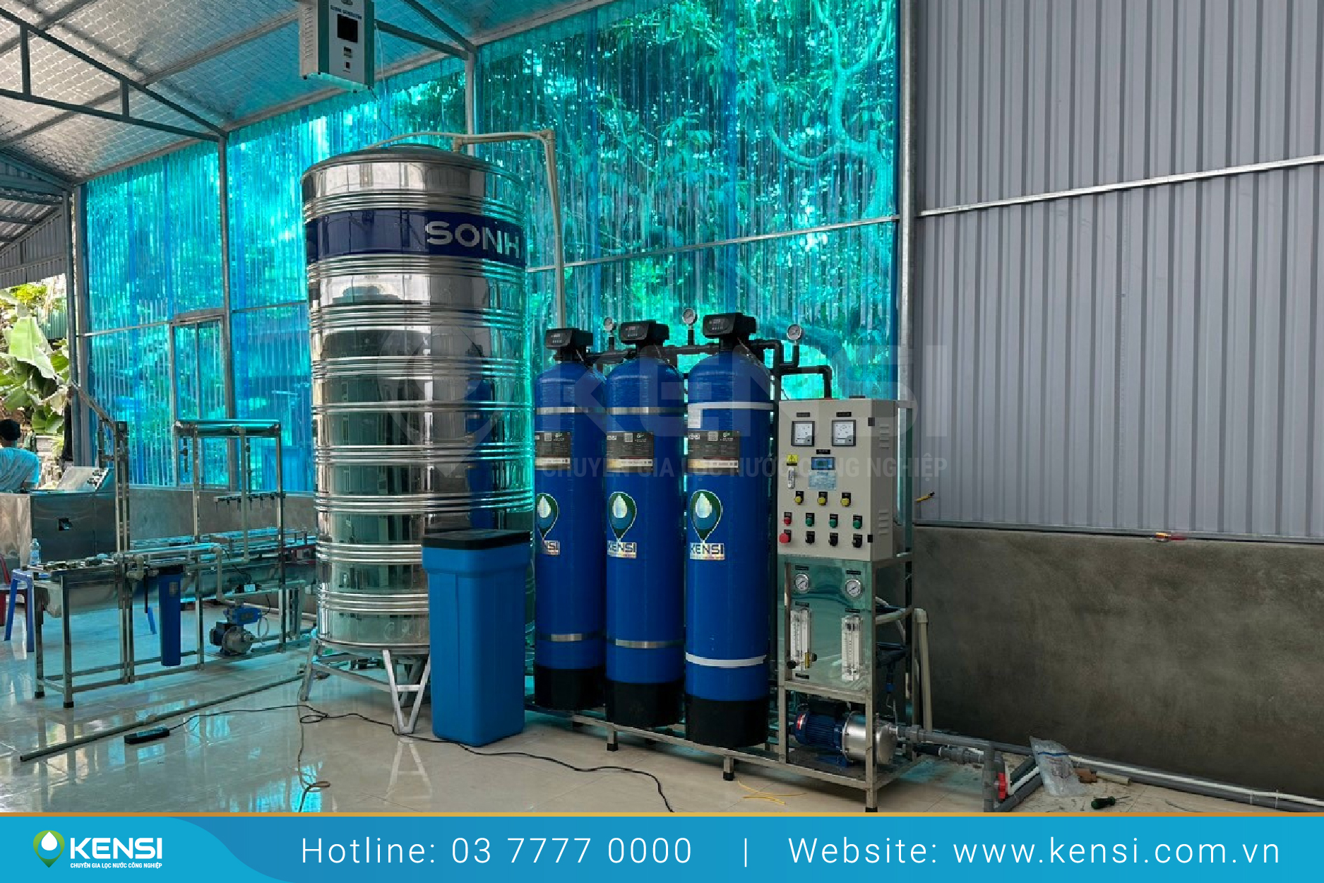 Tekcom cung cấp thiết bị và giải pháp lọc nước toàn diện
