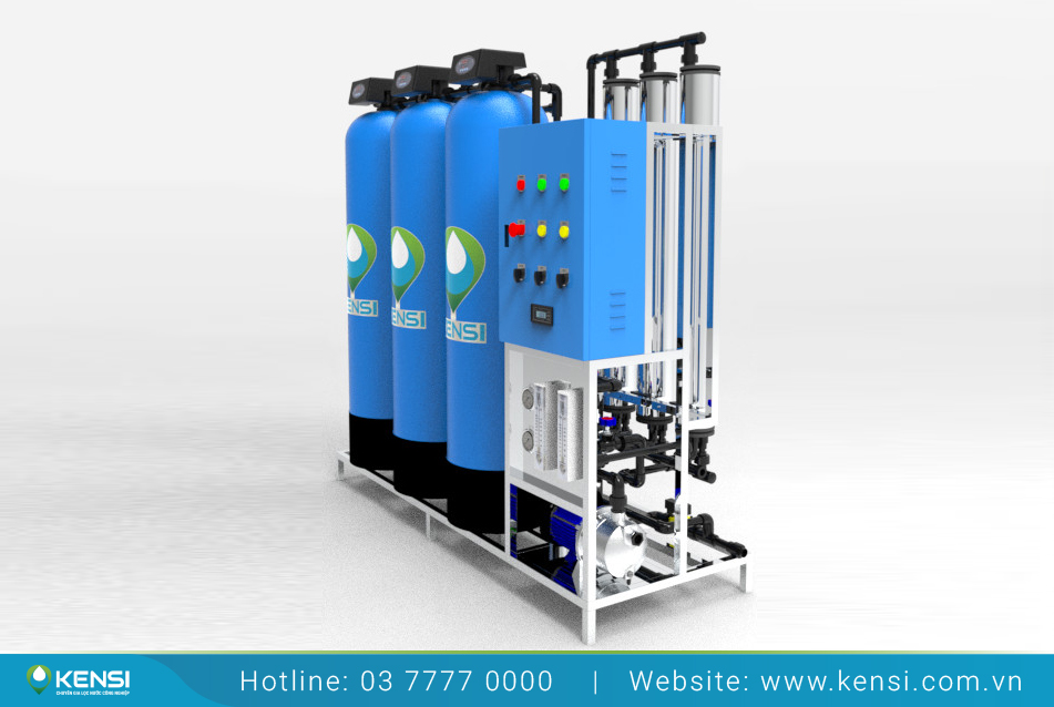 Hệ thống lọc nước RO công nghiệp công suất 500L/H 