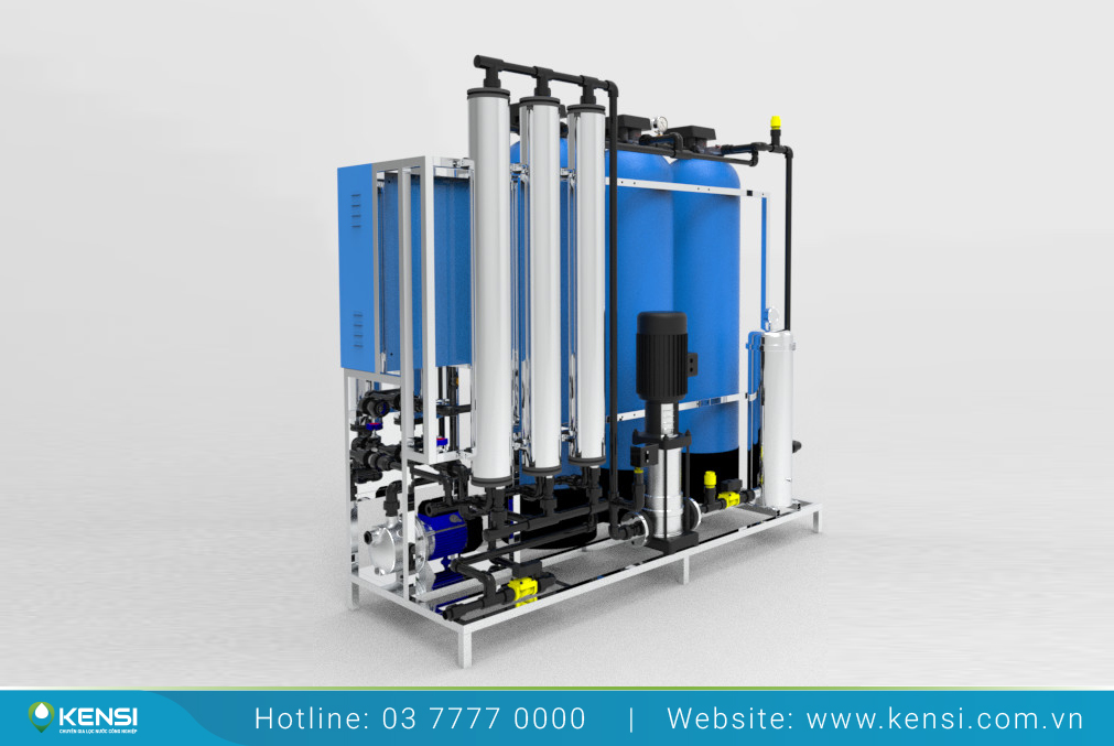 Kết cấu hệ thống xử lý nước nhiễm sắt