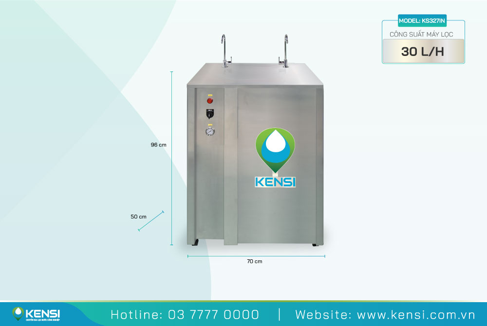 Máy lọc nước bán công nghiệp 30LH có tủ