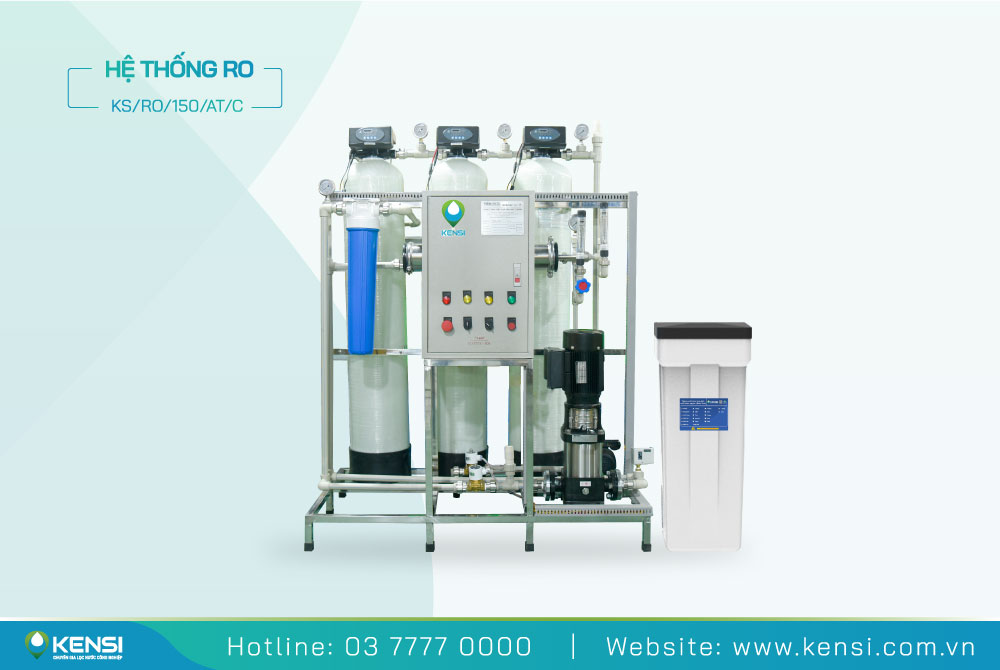 Hệ thống máy lọc nước RO công nghiệp 150 L/h