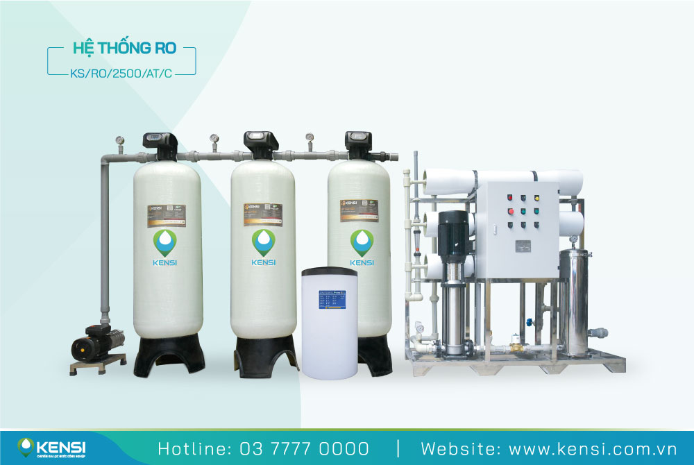 Hê thống máy lọc nước RO công nghiệp công suất 3000 lít/giờ
