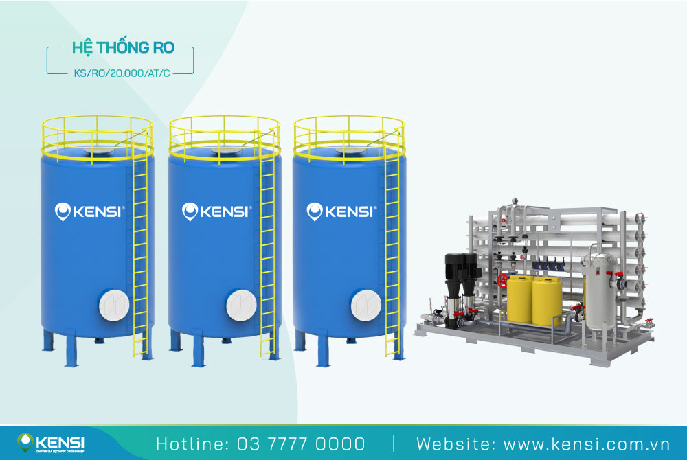 Hệ Thống Máy Lọc Nước RO Công Nghiệp 20 m³/giờ