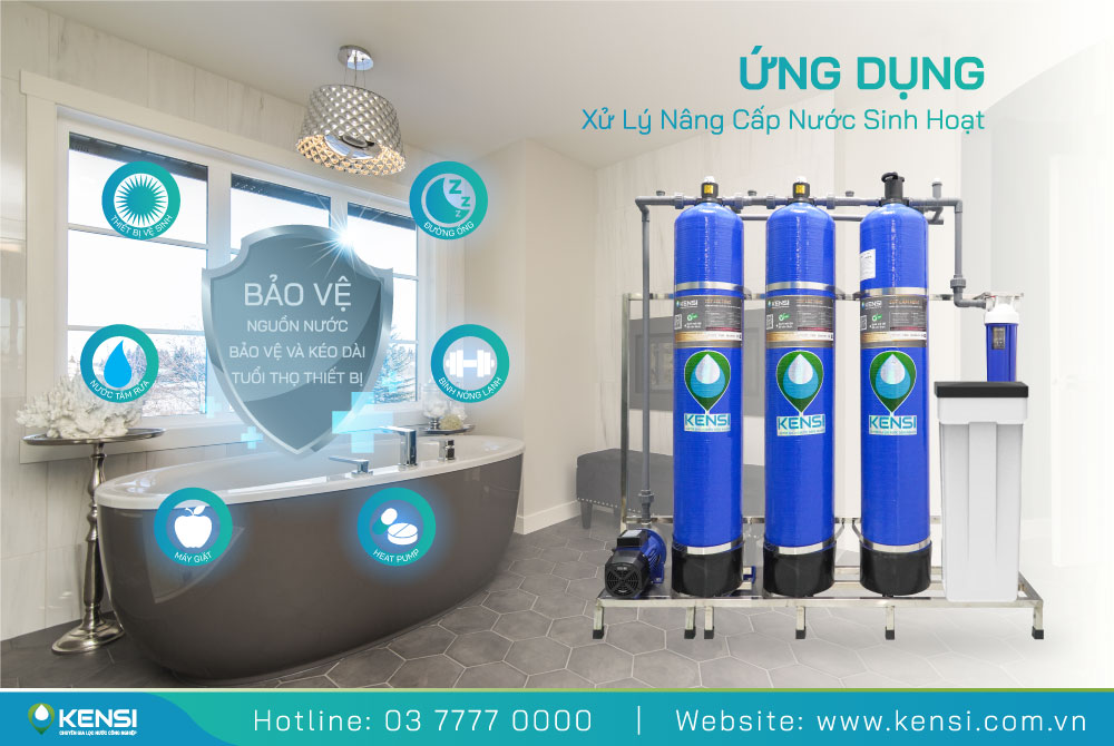 Hệ thống lọc tống sinh hoạt chất lượng cao cho gia đình
