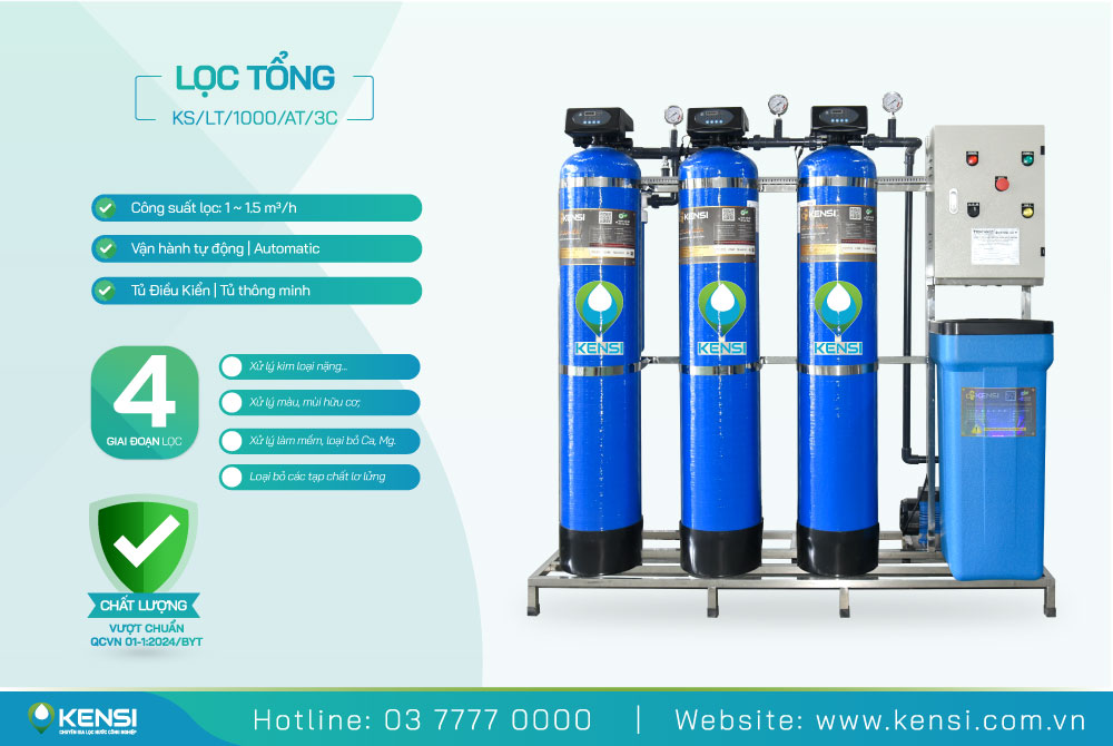 Hệ thống lọc tổng sinh hoạt cho gia đình