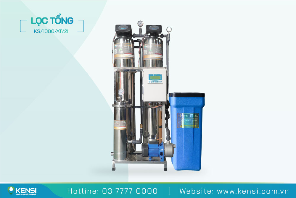 Hệ thống lọc tổng sinh hoạt ứng dụng tủ điều khiển thông minh IOT