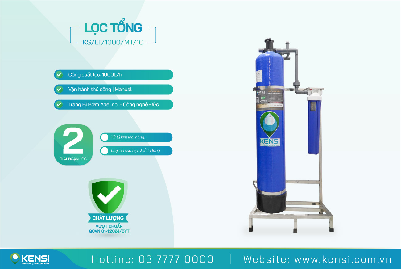 Đặc điểm nổi bật của hệ thống lọc tổng 1 cột