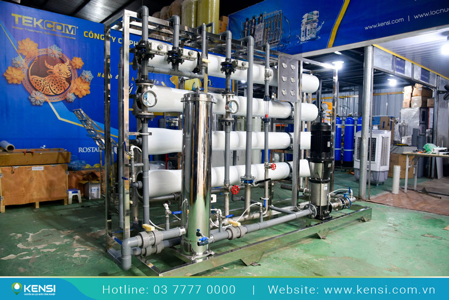 Ứng dụng hệ thống lọc nước RO trong việc cung cấp nước sạch cho nhà máy
