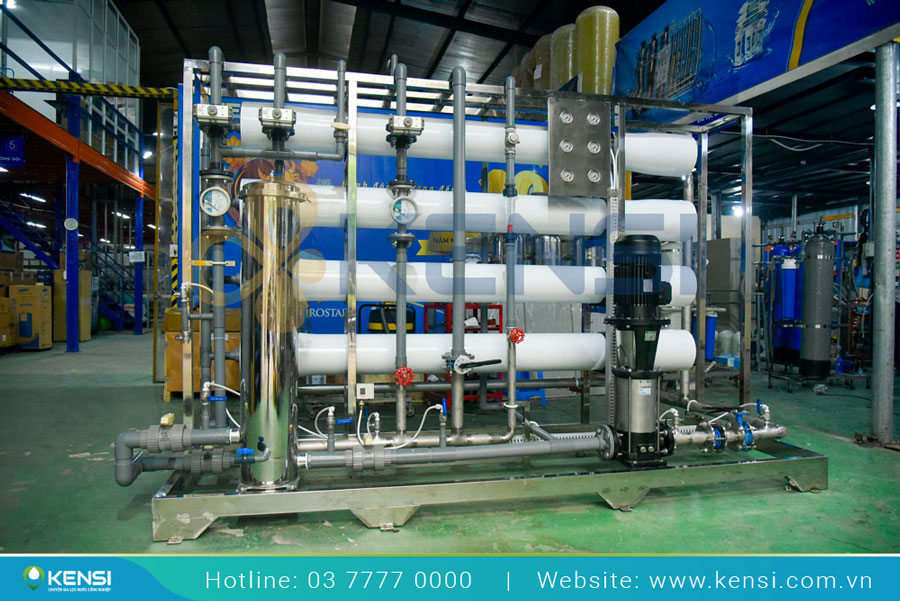 Tekcom chuyên thiết kế hệ thống lọc nước công nghiệp RO công suất lớn