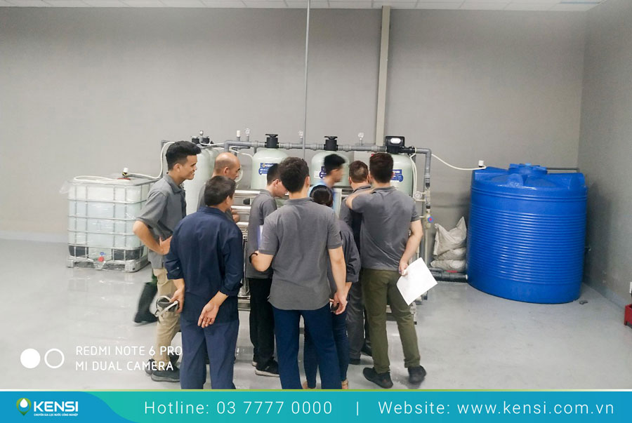 Tekcom tư vấn, lắp đặt hệ thống lọc nước cho sản xuất linh kiện điện tử