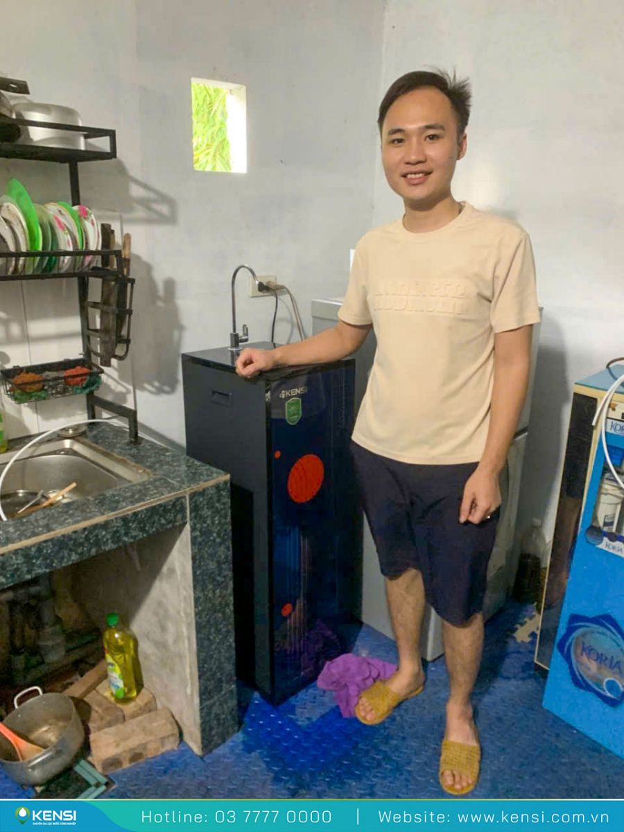 Lắp đặt máy lọc nước gia đình cho người dân ở Thái Nguyên