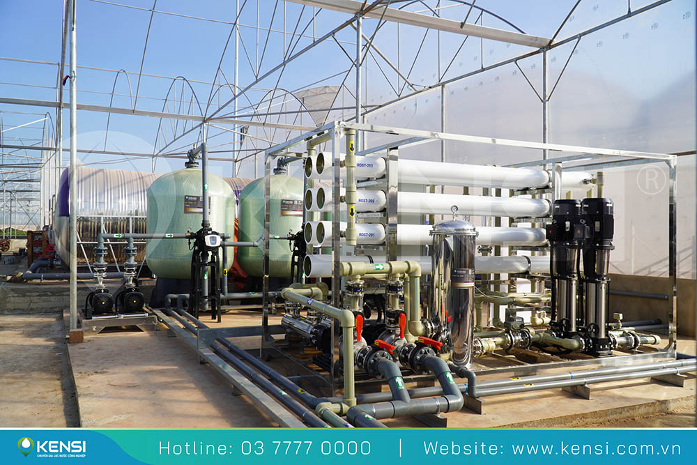 Hệ thống lọc nước công nghiệp 20m3/h