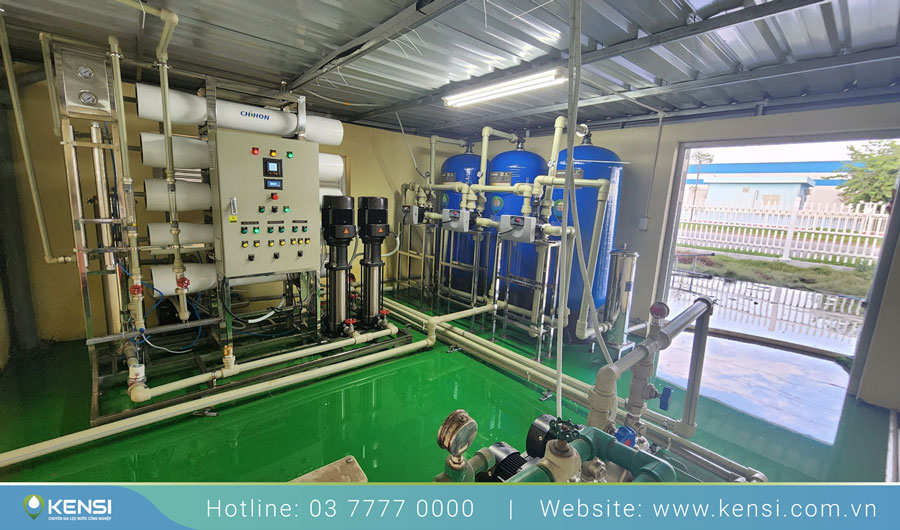 Máy lọc nước công nghiệp được ứng dụng trong nhiều ngành sản xuất 
