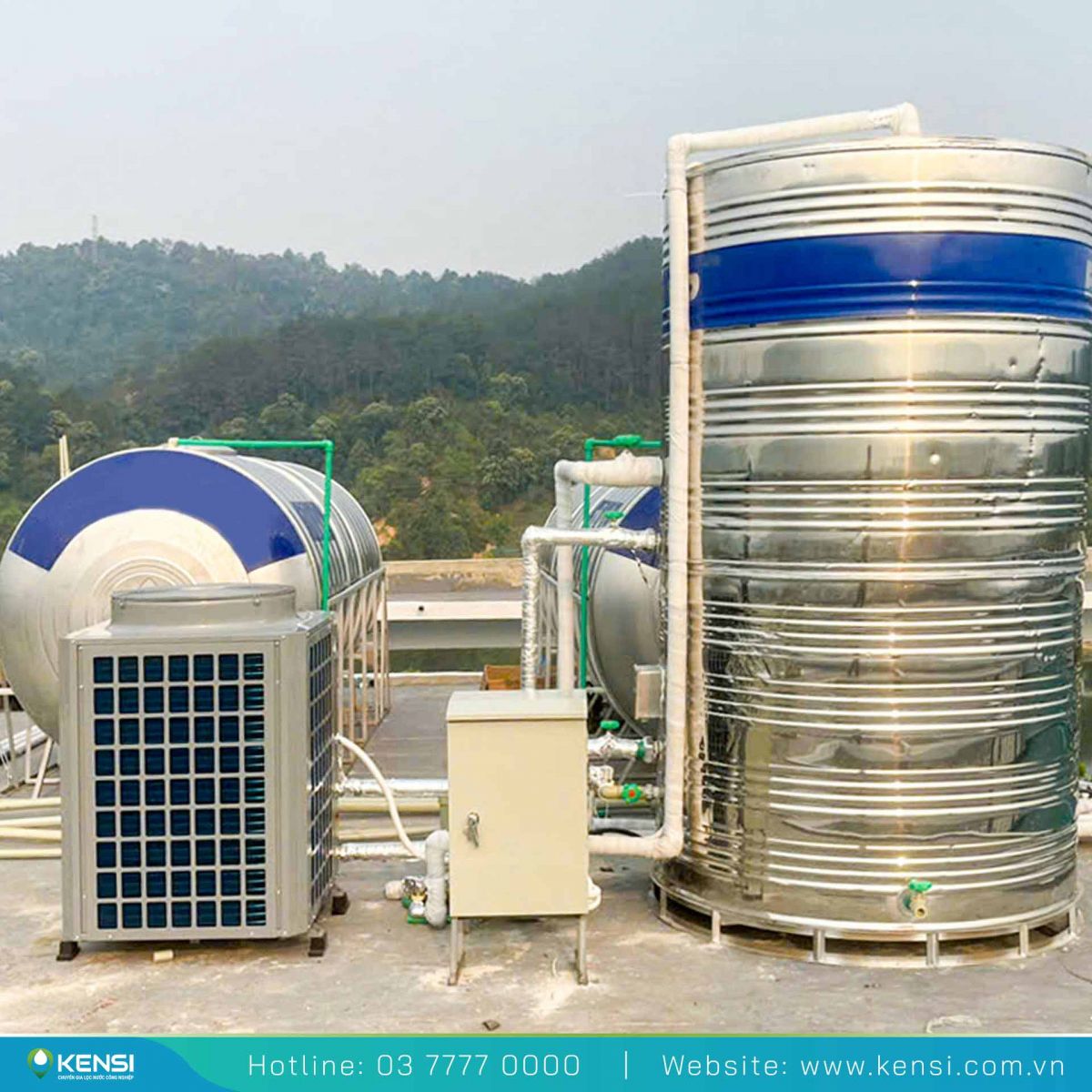 Lắp đặt bơm nhiệt Heat Pump mang lại nhiều lợi ích cho bệnh viện