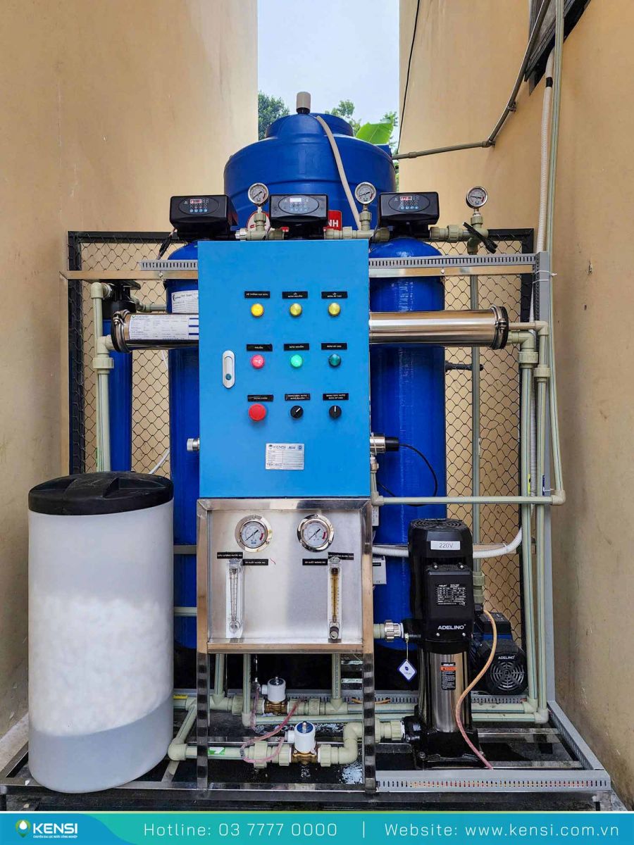 Máy lọc nước công nghiệp cho trường học ứng dụng công nghệ RO thẩm thấu ngược