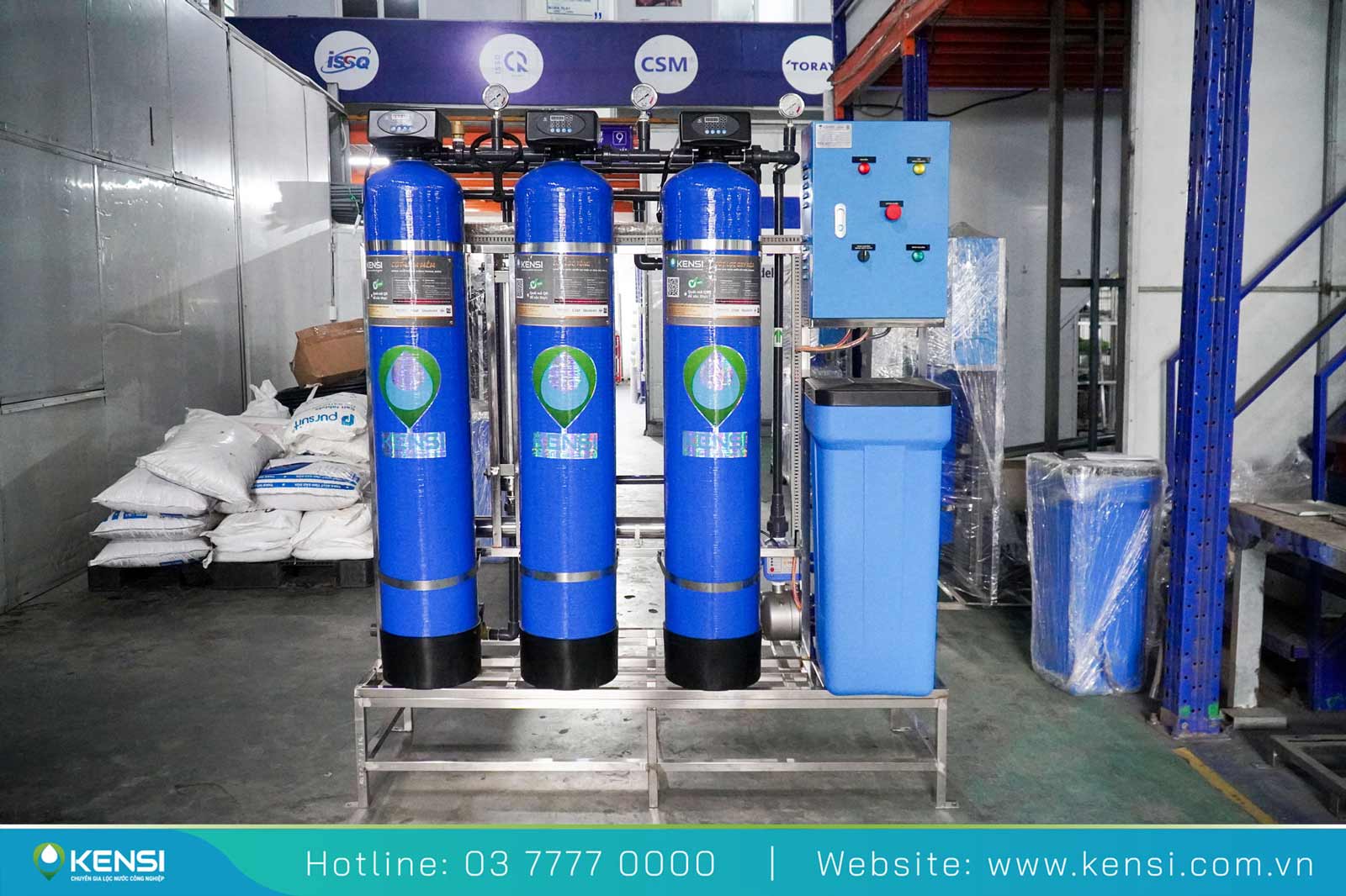 Hệ thống lọc tổng xử lý nước sinh hoạt cho các trường học tại Lạng Sơn
