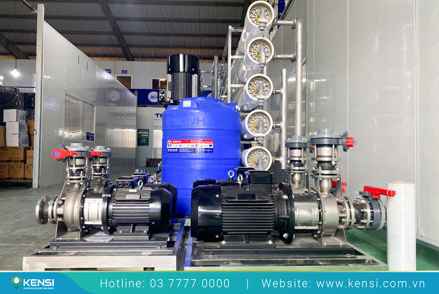 Hệ thống lọc nước công nghiệp RO là giải pháp tối ưu cho nhà xưởng sản xuất pin 
