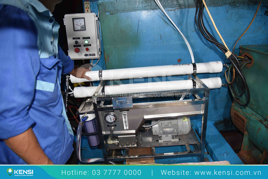 Hệ thống máy lọc nước biển - Giải pháp tối ưu cho ngu dân có nguồn nước ngọt an toàn