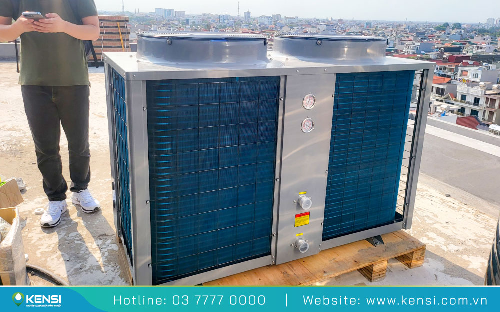 Tekcom tư vấn lắp máy nước nóng Heat Pump dân dụng và công nghiệp chính hãng