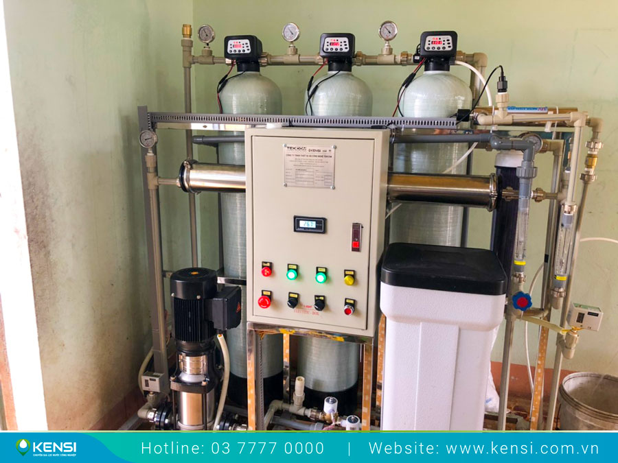 Máy lọc nước công nghiệp RO xử lý đa dạng nguồn nước cấp