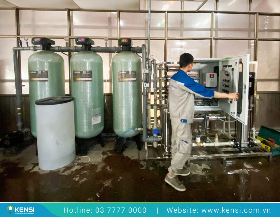 Hệ thống lọc nước công nghiệp RO giúp đảm bảo chất lượng nguồn nước cho các hoạt động sản xuất
