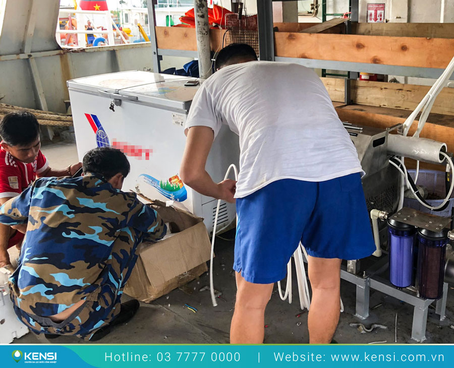 Quy trình thực hiện lắp đặt hệ thống lọc nước biển nhanh chóng, hiệu quả