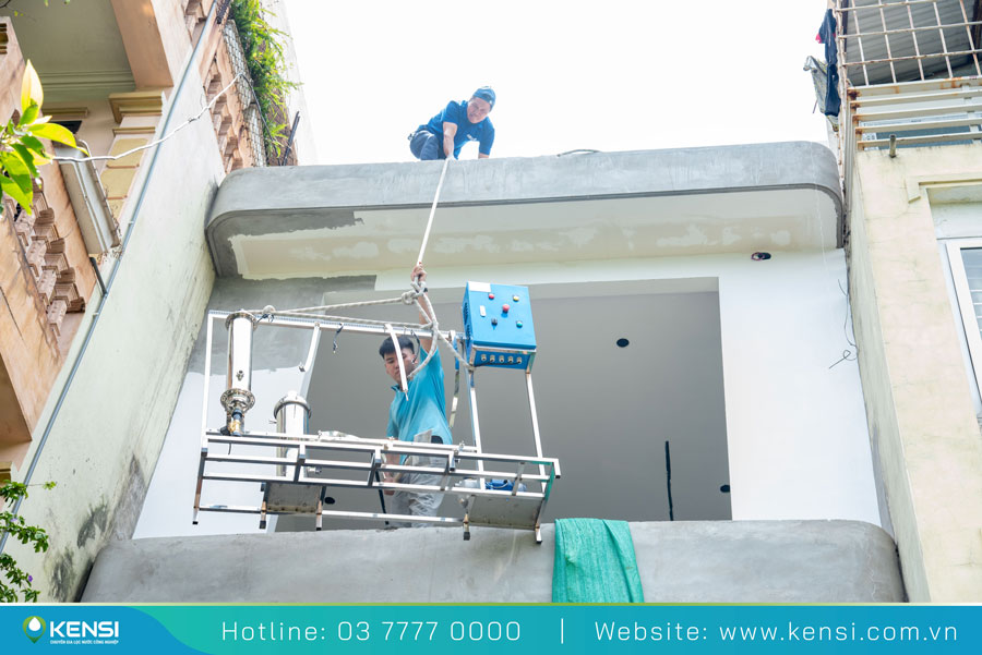 Hình ảnh vận chuyển Heat Pump và lọc tổng của các kỹ thuật viên 