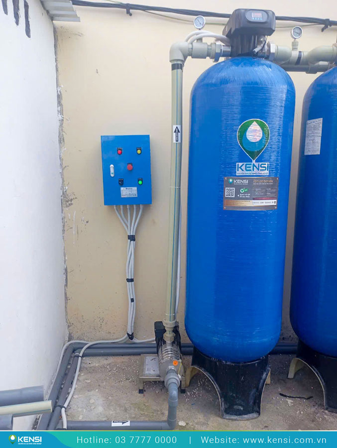 Hệ thống lọc tổng sinh hoạt được thiết kế đặc biệt cho nguồn nước sinh hoạt chất lượng cao